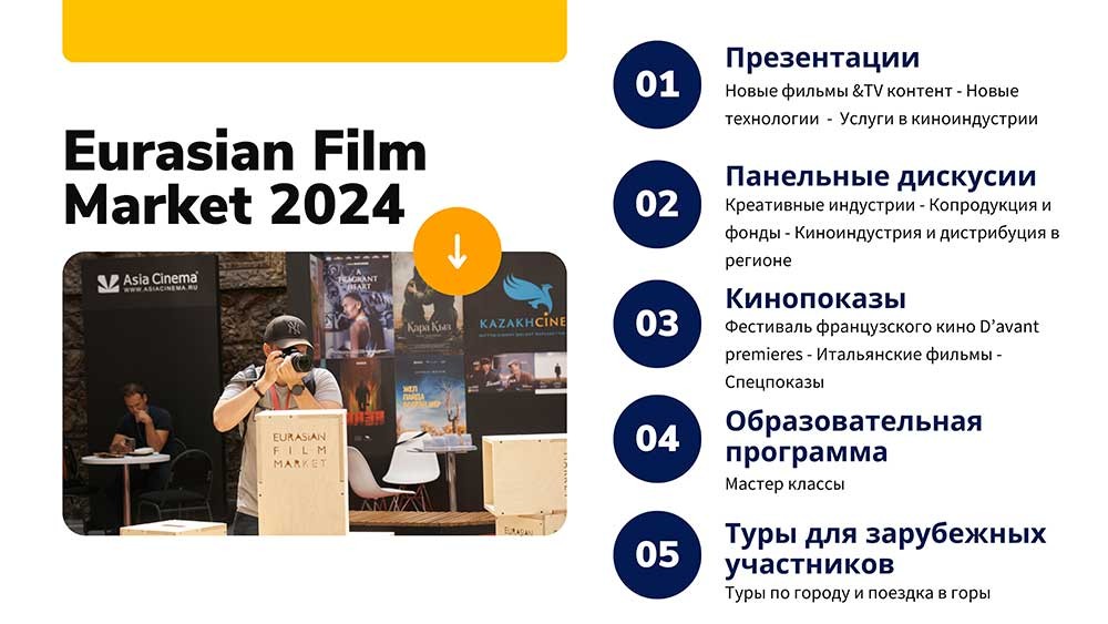 Eurasian Film Market | Программа | Расписание